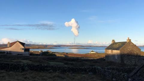 Steam at Shetland Gas Plant