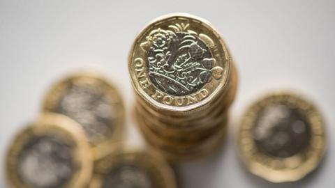 generic image of pound coins