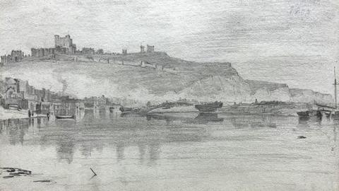 John Constable sketch of Dover