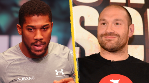 Anthony Joshua and Tyson Fury