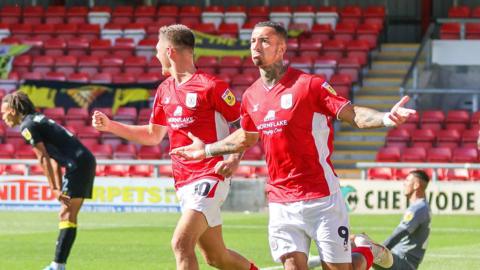 Crewe celebrate