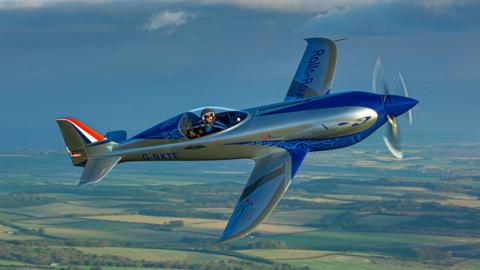 Spirit of Innovation all-electric aircraft