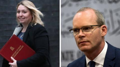 Karen Bradley and Simon Coeveney