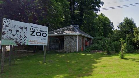 Dartmoor Zoo entrance