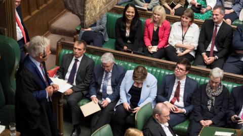 John Bercow in the Commons chamber