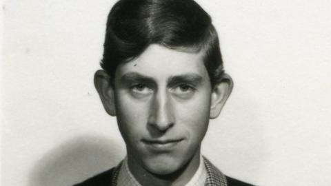 King Charles III aged 18