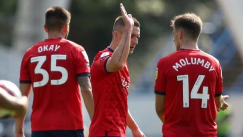 Jed Wallace scored his first double in five seasons to open his account for West Brom at Huddersfield and take his career tally to 77 goals