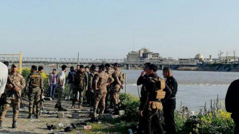 Aftermath of Mosul ferry sinking
