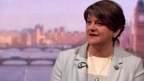 Arlene Foster, leader of the DUP, has once again reiterated that the party cannot support the withdrawal agreement.