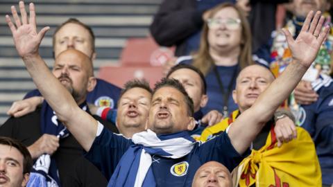 Scotland supporters