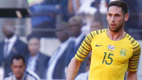 Dean Furman in action for South Africa