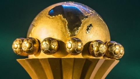 The Africa Cup of Nations trophy