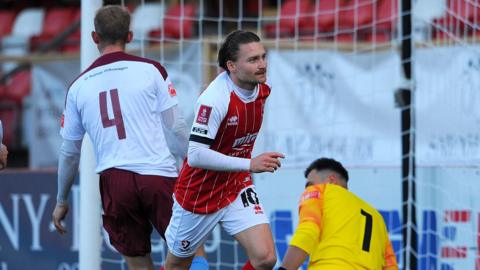 Alfie May scores for Cheltenham