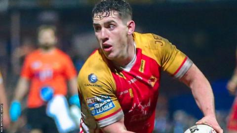 Former Widnes forward Matt Whitley scored his first tries for Catalans since August 2019