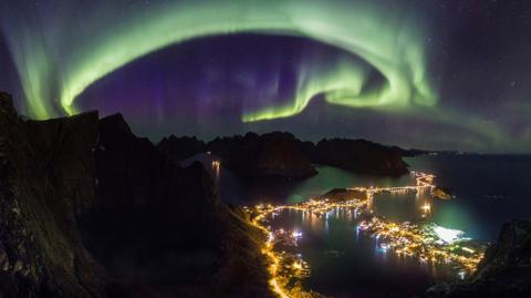 Northern Lights above Lofoten