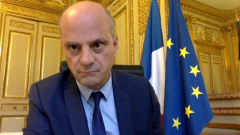 France's Education Minister Jean-Michel Blanquer