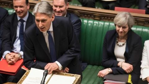 Philip Hammond in House of Commons