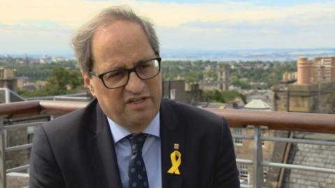 Quim Torra bbc pic