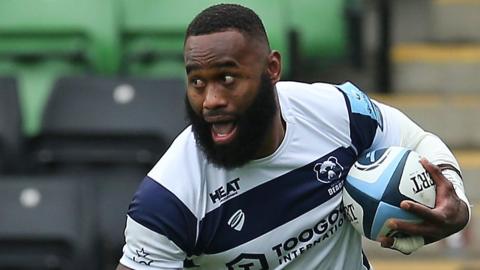 Semi Radradra scores for Bristol against London Irish