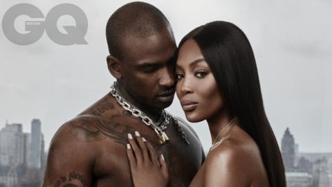 Skepta and Naomi Campbell for GQ