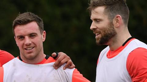 George Ford and Elliot Daly