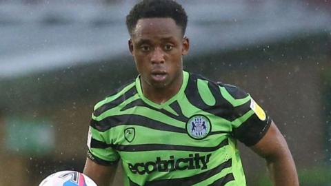 Udoka Godwin-Malife spent a month on loan at Eastleigh prior to returning to Forest Green before the first Lockdown