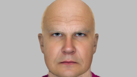 An efit of blonde man who followed a woman