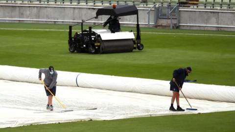 Groundstaff at Edgbaston