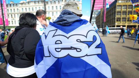 Yes2 Saltire flag