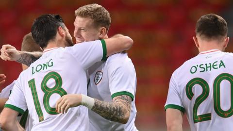 Stoke City winger James McClean has scored 11 goals for the Republic of Ireland