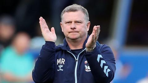 Coventry boss Mark Robins