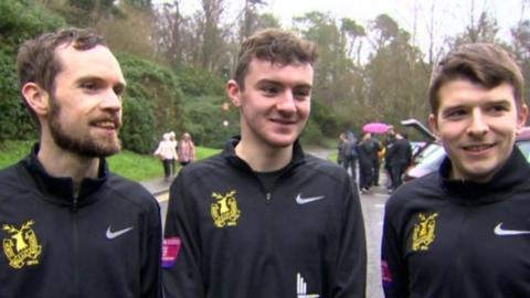 Conan McCaughey, Matthew Lavery and Conal McCambridge will run for North Belfast at the European Club Cross Country Championships in Albufeira on Sunday