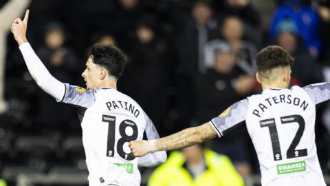 Millwall 1-2 Swansea: Ten-man Swans come from behind to stun hosts - BBC  Sport