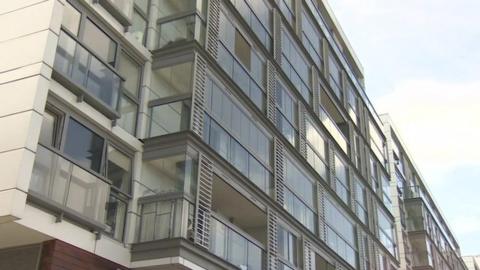 Home owners at New Capital Quay in Greenwich have told the BBC they fear for their safety