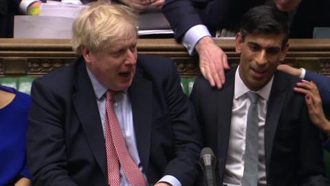 Boris Johnson and Rishi Sunak