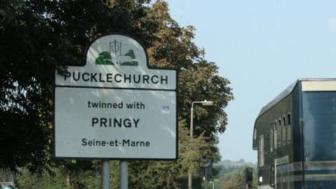 Pucklechurch sign