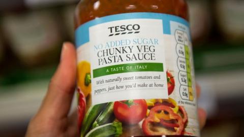 Tesco pasta sauce