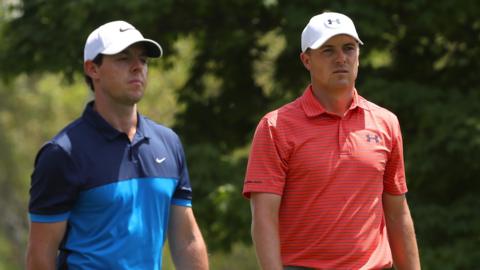 Rory McIlroy and Jordan Spieth