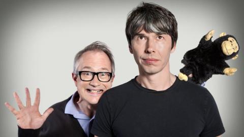 Robin Ince and Brian Cox