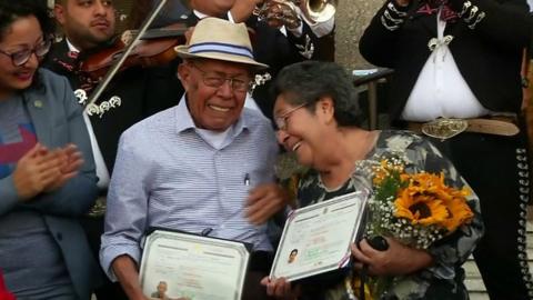 Fabio and Marta Alvarado