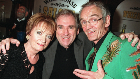 Philomena Begley, Hugo Duncan and Brian Coll in 2004