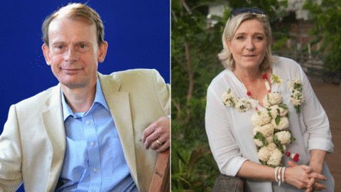 Andrew Marr and Marine Le Pen