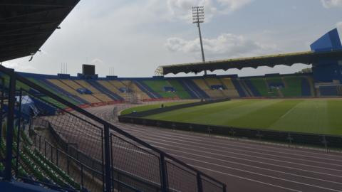 Franceville stadium in Gabon