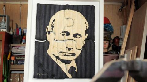Vladimir Putin artwork