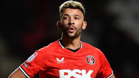 Macauley Bonne in action for Charlton