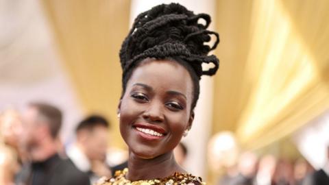 Lupita Nyong'o attends the 94th Annual Academy Awards at Hollywood and Highland on March 27, 2022 in Hollywood, California.