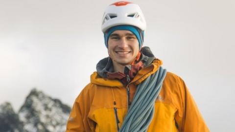 Tim Miller guiding on the Skye Cuillin in 2019