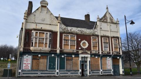 The derelict pub