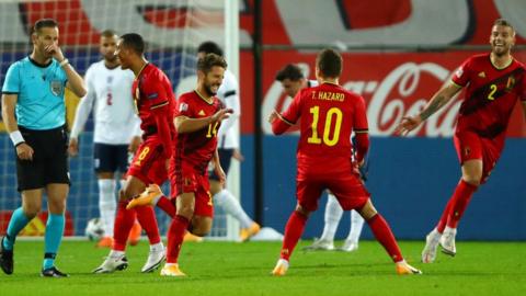 Belgium celebrate