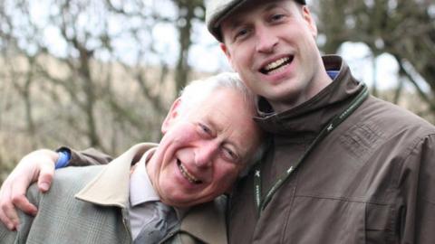 Prince Charles and Prince William